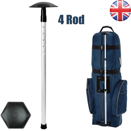 Golf travel bag support - travel, rod